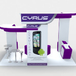 Cyrus Roadshow Booth