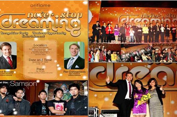 Oriflame &mdash; Never Stop Dreaming by LoveInk Event Organizer